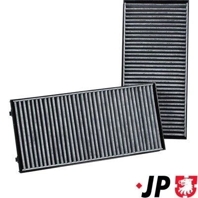 Kuva JP GROUP 1428101610 Raitisilmasuodatin Aktiivihiilisuodatin 293 138 34 BMW: X5, X6