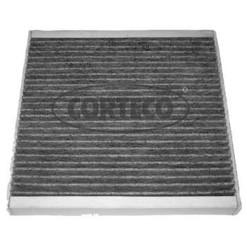 Kuva CORTECO 80001035 Raitisilmasuodatin Aktiivihiilisuodatin 212 215 25 SMART: Fortwo II Coupe