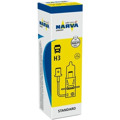 Kuva NARVA 487003000 Polttimo, kaukovalo H3 24V 70W Halogeeni VOLVO: FM 7