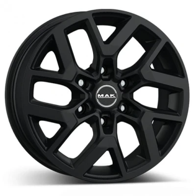 Kuva MAK Gravel Black 7.5x17 6/139.7 ET48 B92.3
