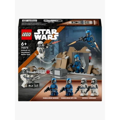 Kuva LEGO Star Wars 75373 Väijytys Mandalorella taistelupakkaus