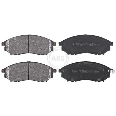 Kuva A.B.S. 37791 Jarrupalat akustisella kulumavaroittimella NISSAN: Qashqai / Qashqai+2 I, Pathfinder 3, NP300 Navara Pick up, INFINITI: FX SUV, Q45