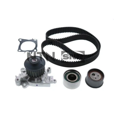 Kuva SNR KDP473.210 Vesipumppu + Jakohihnasarja VOLVO: S40 I, V40 Farmari, MITSUBISHI: Carisma Sedan, Pajero Pinin, Lancer 6 Limousine