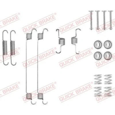 Kuva QUICK BRAKE 105 0018 Tarvikesarja Jarrukengät RENAULT: CLIO 2