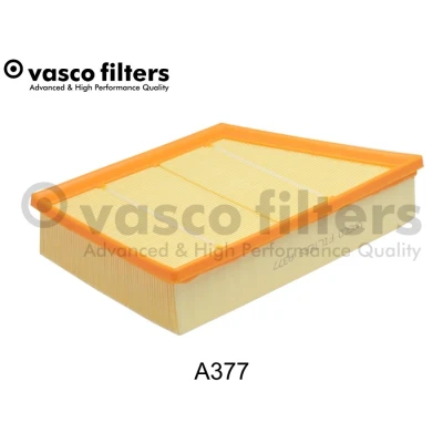Kuva DAVID VASCO A377 Ilmansuodatin 58 290 180 suorakulmainen (rectangular) Suodatinpanos LAND ROVER: Freelander 2 SUV, Discovery Sport, Range Rover Evoque