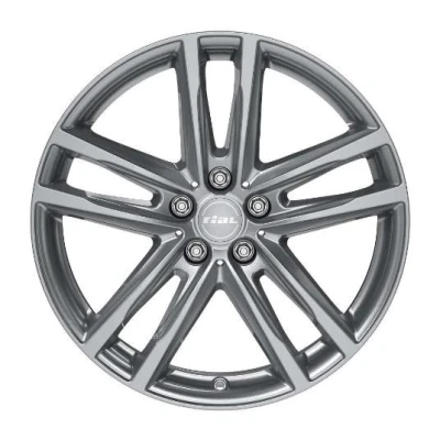 Kuva Rial X10 Metal Grey 7.5x18 5/112 ET25 B66.7