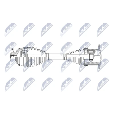 Kuva Vetoakseli, Etuakseli, oikea, vasen AUDI A6 Allroad C8, C8 Avant, A7 Sportback OE 4K0407271B, 4K0407271G