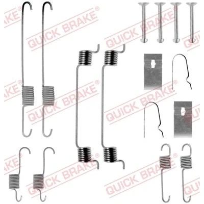 Kuva QUICK BRAKE 105 0699 Tarvikesarja Jarrukengät MAZDA: 121 I Hatchback
