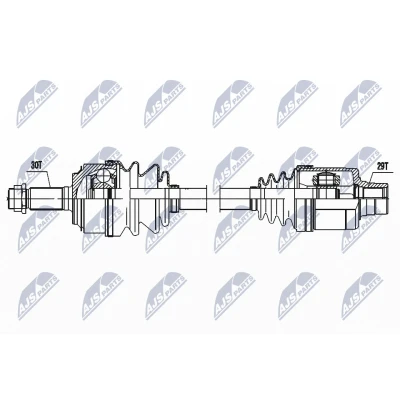 Kuva Vetoakseli HONDA RIDGELINE (yk), Etuakseli, oikea OE 44305 SHJ L01, SJC A01
