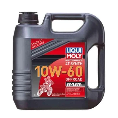 Kuva Liqui Moly Motorbike 4T Synth Offroad Race 10W 60 4l Moottoriöljy 3054