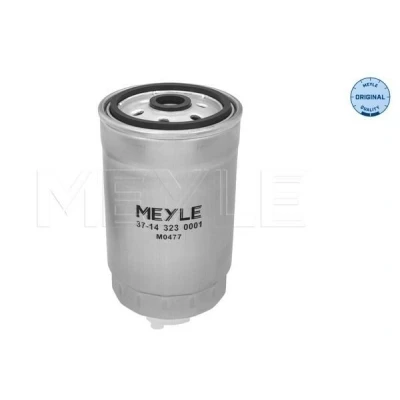 Kuva MEYLE 37 14 323 0001 Polttoainesuodatin Ruuvattava suodatin ORIGINAL Quality HYUNDAI: i40 Farmari, Getz, i30 I Hatchback, KIA: SORENTO 1, 2
