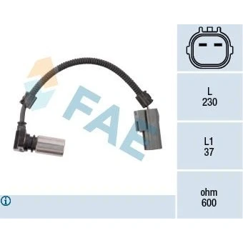 Kuva FAE 79085 Käyntinopeusanturi