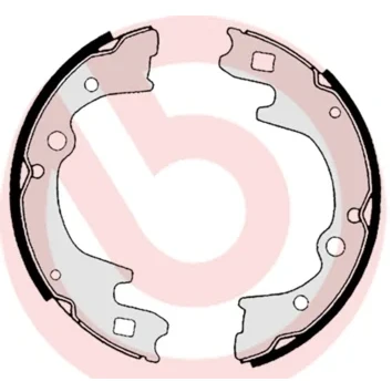 Kuva BREMBO S 30 515 Jarrukengät 220 57