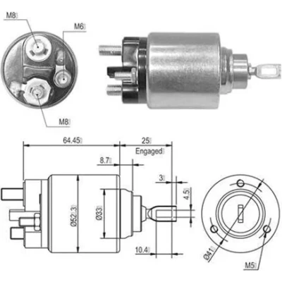 Kuva Magneettikytkin, startti MAGNETI MARELLI 940113050010