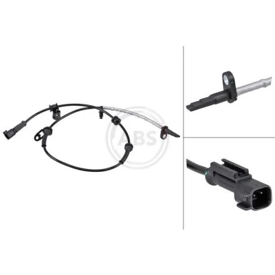 Kuva A.B.S. 30183 ABS Anturi aktiivisensori 980 Musta TESLA: Model S