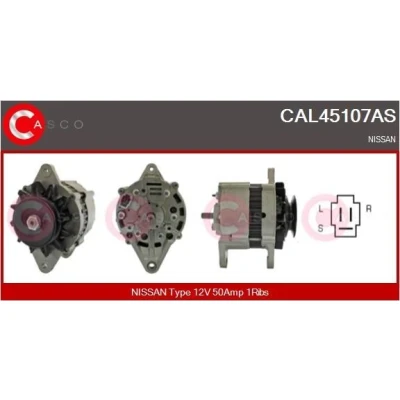 Kuva CASCO CAL35199AS Laturi 12V 65A HONDA: CIVIC 7 Limousine, Hatchback
