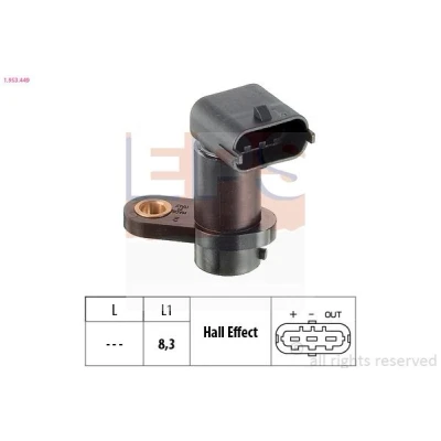 Kuva EPS 1.953.449 Nokka Akselin Asentotunnistin Made in Italy OE Equivalent OPEL: Astra H Caravan, Vectra C Zafira B, FIAT: Stilo Hatchback
