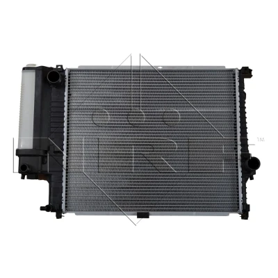 Kuva NRF EASY FIT 53852 Jäähdytin Alumiini 521 435 34 asennusosilla Jäähdytysrivat juotetut BMW: 5 Sedan, Touring