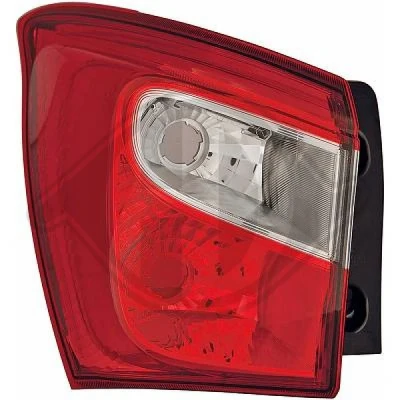 Kuva DIEDERICHS 6446891 Takavalot Vasen Uloin osa P21/5W, PY21W