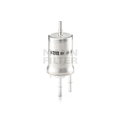 Kuva MANN FILTER WK 69 Polttoainesuodatin Letkusuodatin, Integroidulla paineensäätimellä 8 SKODA: Octavia 2 Combi, II Hatchback