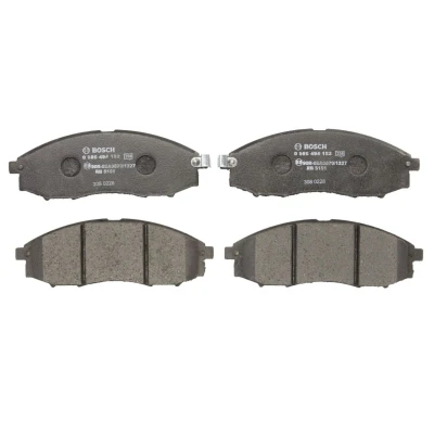 Kuva BOSCH 0 986 494 152 Jarrupalat Low Metallic akustisella kulumavaroittimella NISSAN: Navara Pick Up, NP300 up