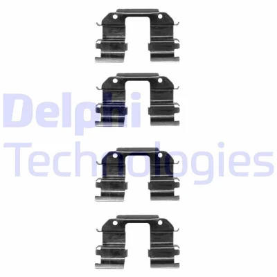 Kuva DELPHI LX0372 Tarvikesarja, Jarrupala CHEVROLET: Matiz