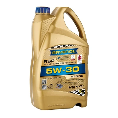 Kuva Ravenol RSP Racing 5W 30 5l Moottoriöljy 1141089 005 01 999 VOLKSWAGEN: Passat B8 Variant, B7 Golf 7 BMW: 5 Touring, 3 Sedan