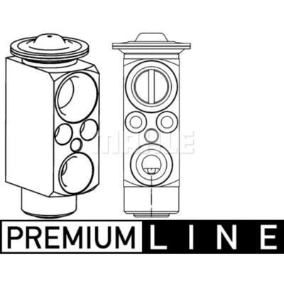 Kuva MAHLE ORIGINAL AVE 81 000P Ilmastoinnin Paisuntaventtiili