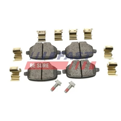 Kuva Jarrupalasarja, levyjarru, Taka akseli CITROËN, OPEL, PEUGEOT, TOYOTA OE 039166045, 16 352 549 80, 1635254980