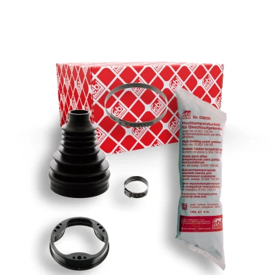 Kuva FEBI BILSTEIN 102609 Paljekumisarja, Vetoakseli Etuakseli, Vaihteiston puoli Thermoplast