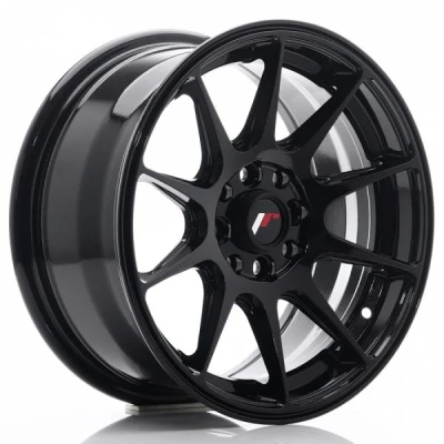 Kuva Japan Racing JR11 Shiny Black 8x17 4/100/108 ET25 B67