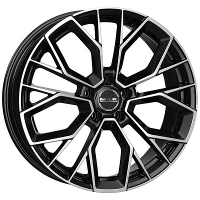 Kuva MAK Stilo Black Machined Face /R Kesärenkaat