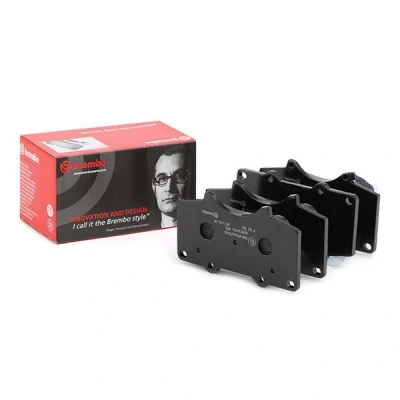 Kuva BREMBO P 83 102 Jarrupalat akustisella kulumavaroittimella Ilman tarvikkeita TOYOTA: Land Cruiser Prado 150, Hilux VIII Pick up