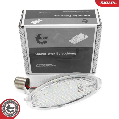 Kuva Rekisterivalo, Oikea, Vasen OPEL ASTRA G Caravan Classic, Coupé, ZAFIRA A Minibus, minivan OE 1224110, 1224111, 1224201