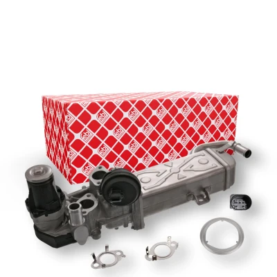 Kuva FEBI BILSTEIN 170659 EGR Moduli (Pakokaasukierrätys) Tiivisteillä VOLKSWAGEN: Caddy 3, Touran I, Polo V Hatchback, SKODA: Superb II Farmari, Yeti