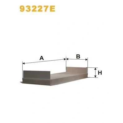 Kuva WIX FILTERS 93227E Raitisilmasuodatin Hiukkassuodatin 465 176 70