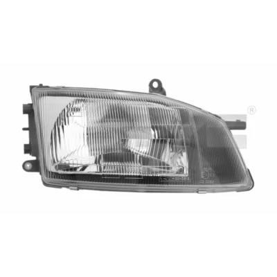 Kuva TYC 20 5615 05 2 Ajovaloumpio Oikea H4 Oikeanpuoleiselle liikenteelle Ilman sähkömoottoria TOYOTA: Hiace 4 Kasten, Bus