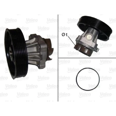 Kuva VALEO 506716 Vesipumppu Tiivisteillä ilman kantta OPEL: Astra J Hatchback, Corsa D Meriva B, FIAT: Grande Punto Hatchback