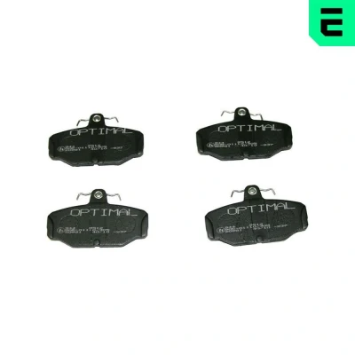 Kuva OPTIMAL BP 09512 Jarrupalat Taka akseli Ei kulumisenilmaisimelle FORD: Sierra Mk1 Hatchback, Mk2 Sedan, Hatchback
