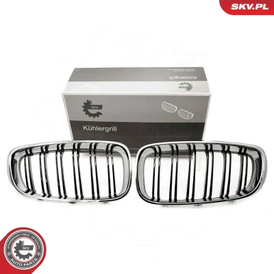 Kuva ESEN SKV 66SKV134 Etusäleikkö Kromi/musta BMW: 3 GT