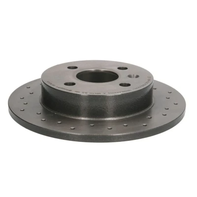 Kuva BREMBO XTRA LINE 08.7626.1X Jarrulevyt 240 10 4 täysi, reijitetty pinnoitettu Ruuveilla OPEL: Astra H Hatchback, Caravan, G CC