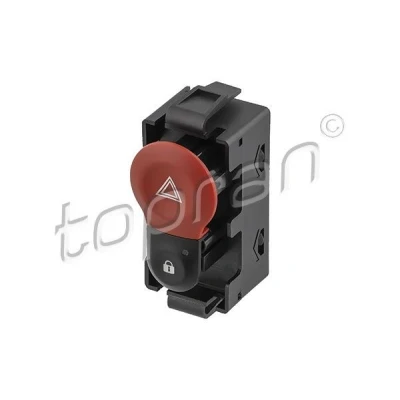 Kuva TOPRAN 702 299 Varoitusvilkkukytkin 6 suorakulmainen (rectangular)