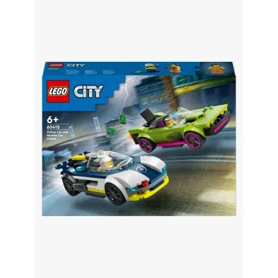 Kuva LEGO City 60415 Poliisiauto ja muskeliauton takaa ajo