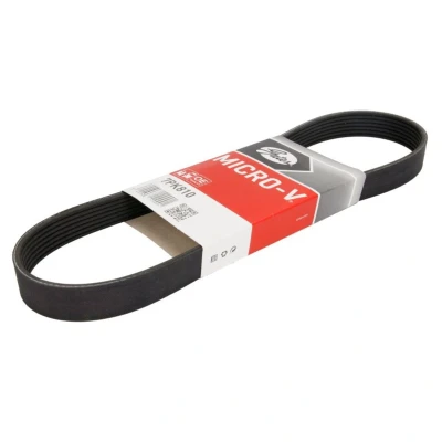 Kuva GATES 7PK810 Moniurahihna 810 7 Polyesteri, EPDM (eteenipropeeni dieeni kumi) LEXUS: GS III, RX TOYOTA: Previa / Estima I