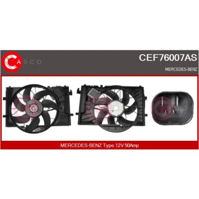 Kuva CASCO CEF76007AS Puhallinmoottori, Jäähdytin