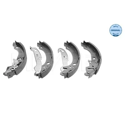 Kuva MEYLE 714 533 0001 Jarrukengät Taka akseli 180 32 Ilman jousta, Vivulla ORIGINAL Quality FORD: FIESTA 4