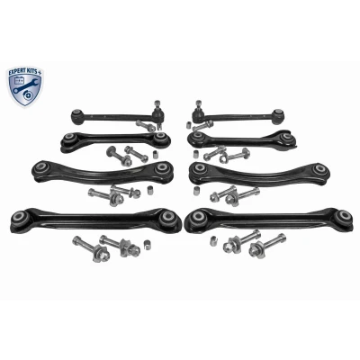 Kuva VAICO V30 7422 Tukivarsisarja, Pyörien Tuenta Taka akseli Asennusmateriaalilla EXPERT KITS + MERCEDES BENZ: W124 Sedan, E sarja C Sedan