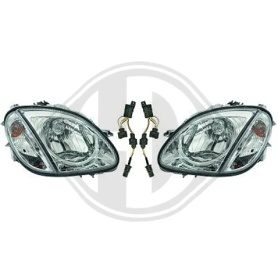 Kuva DIEDERICHS HD Tuning 1635280 Ajovalonheitinsarja MERCEDES BENZ: SLK