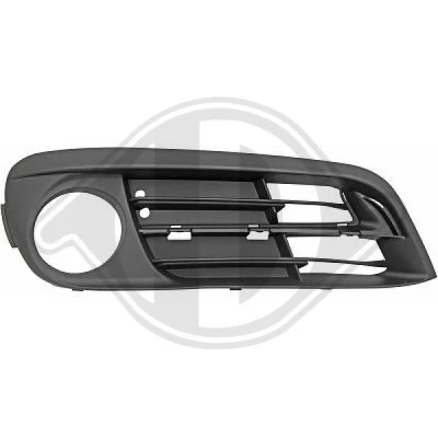 Kuva DIEDERICHS 1225248 Puskurin Ritilä Eteen, oikea Sumuvaloilla vasrustetuille autoille BMW: 5 Touring, Sedan