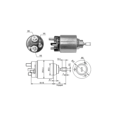 Kuva ERA ZM1371 Startin Solenoidi VOLVO: S40 II